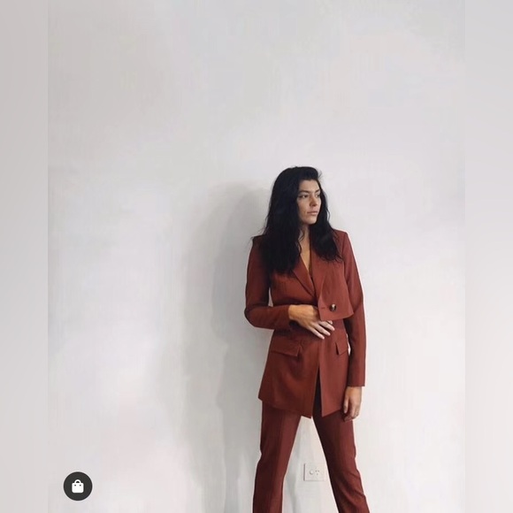 C/MEO Collective Jackets & Blazers - C/MEO Collective Brick Red Blazer